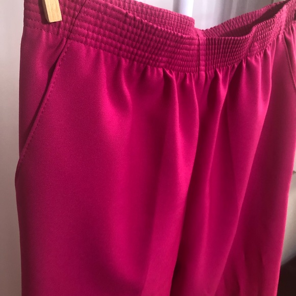 VINTAGE Pink Simple Trousers - Picture 3 of 4
